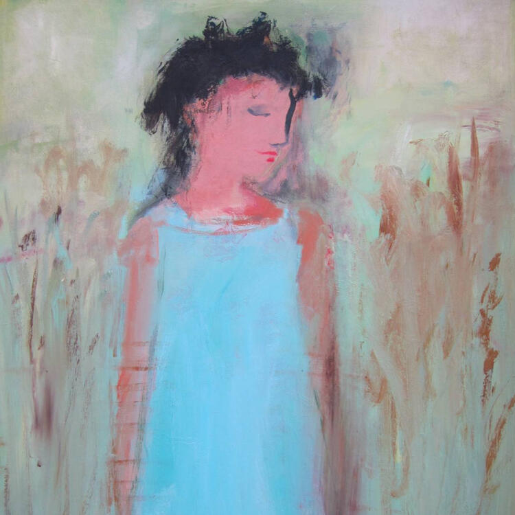 Girl in Turquoise